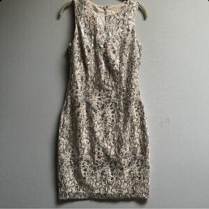 Aidan by Aidan Mattox Sequin Party Sleeveless Dress Sz 6